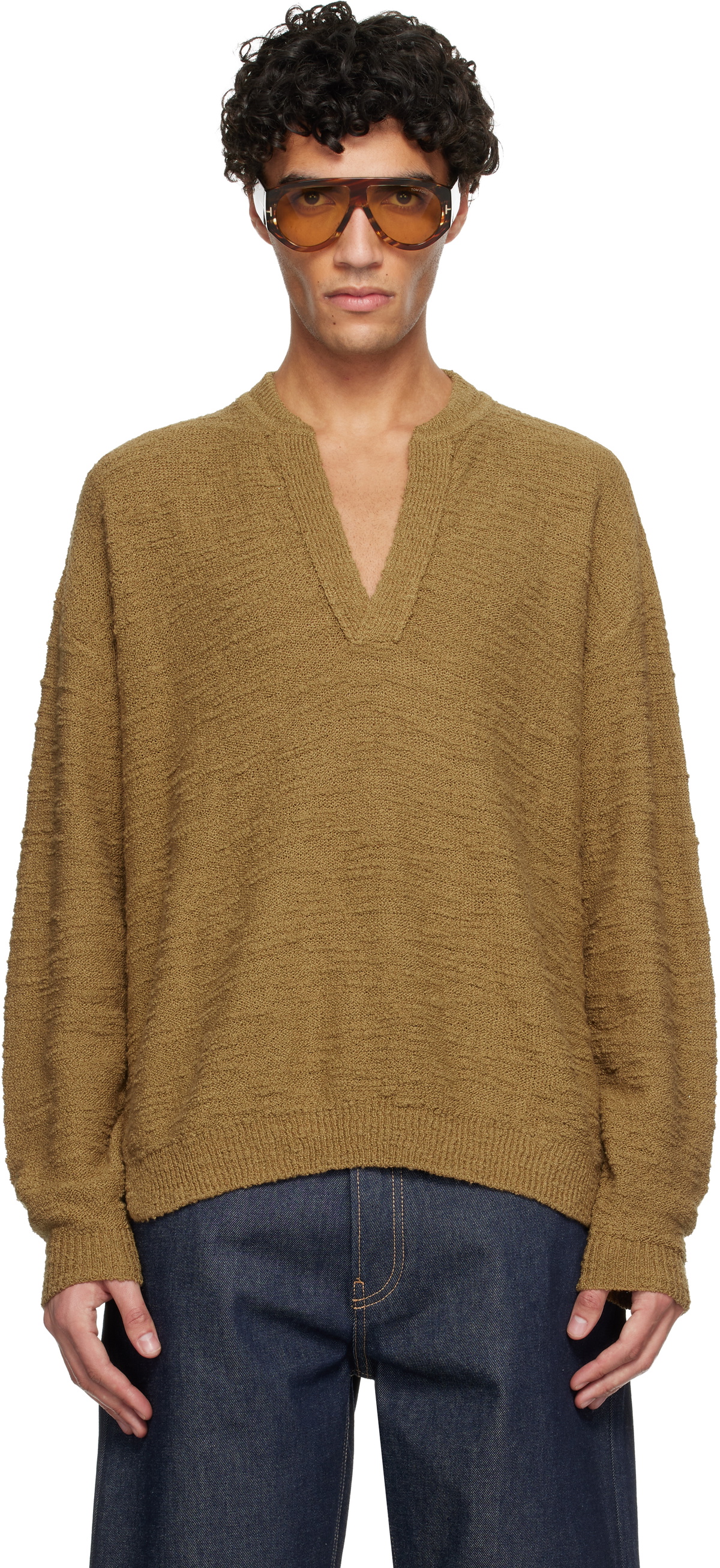 Isabel Marant Tan Arnold Sweater