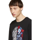 Alexander McQueen Black Patchwork Skull Sweatshirt