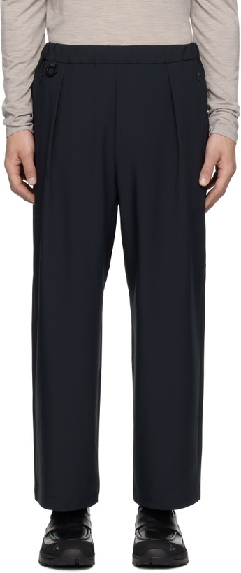 Photo: Descente ALLTERRAIN Black Tech Regular Trousers