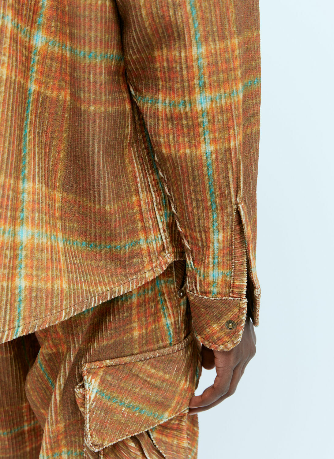 ERL Corduroy Printed Overshirt