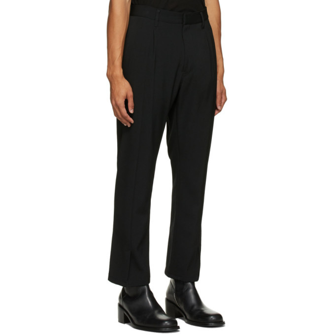 BED J.W. FORD Black Flare Trousers BED J.W. FORD