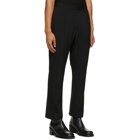 BED J.W. FORD Black Flare Trousers