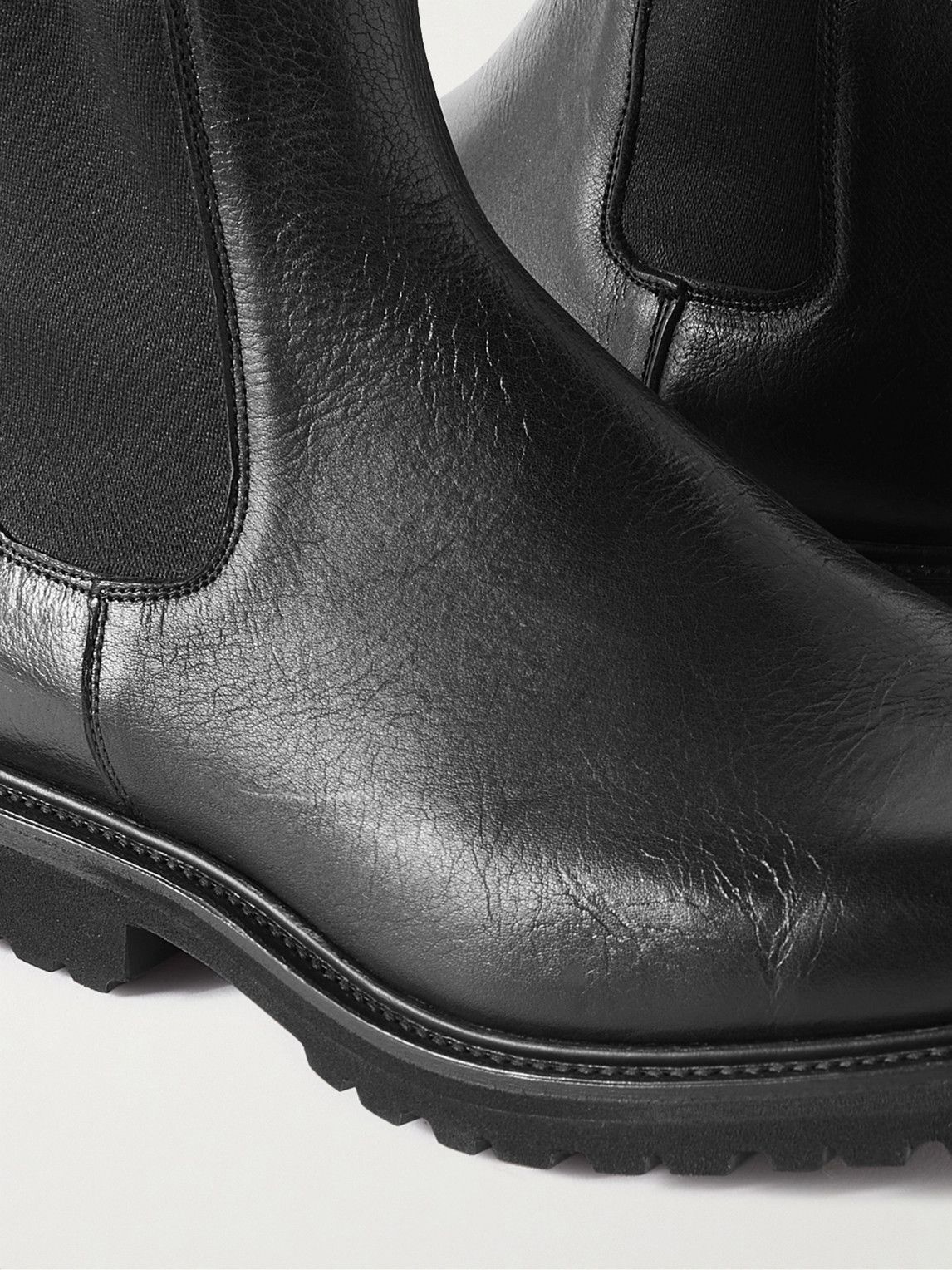 Tricker's Gigio Leather Chelsea Boots - Black Tricker's