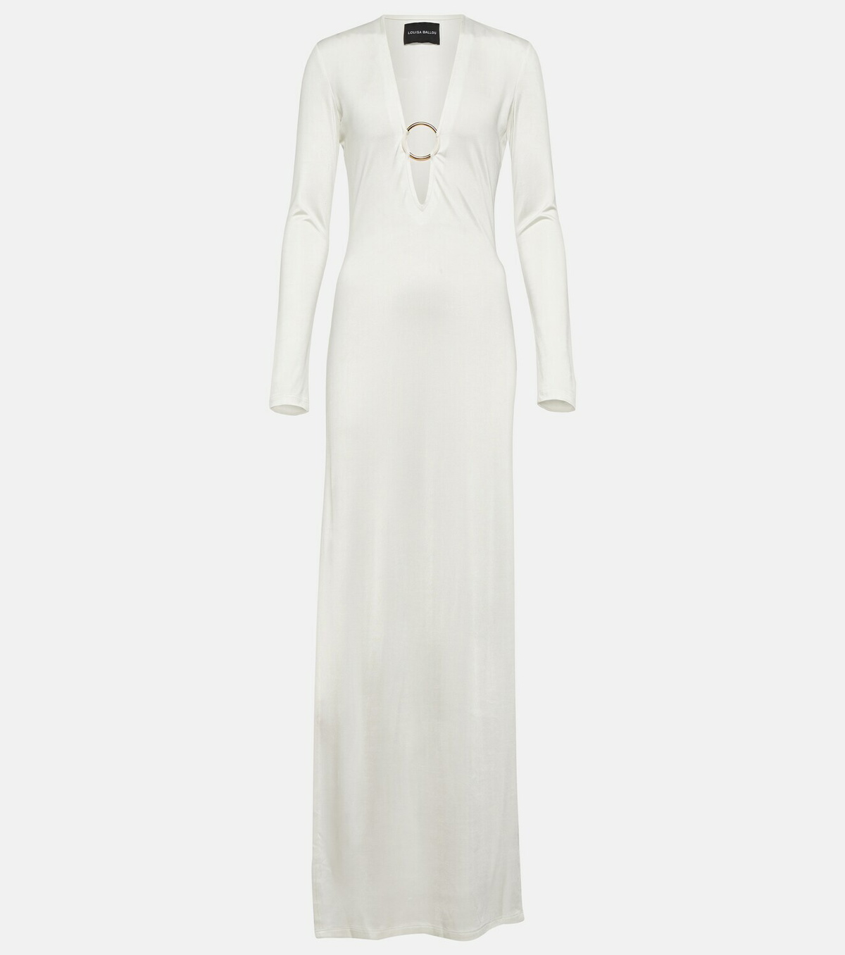Louisa Ballou Long Helios jersey maxi dress