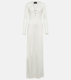 Louisa Ballou Long Helios jersey maxi dress