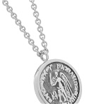 Tom Wood - Engraved Sterling Silver Necklace - Silver