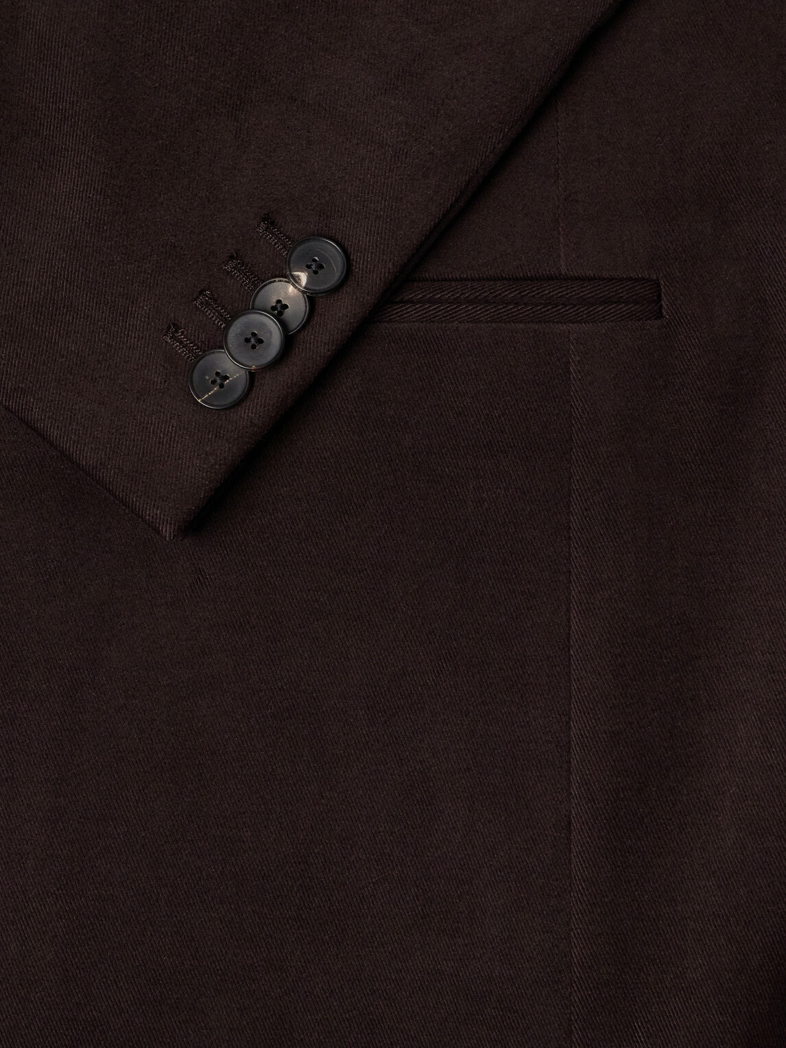 Mr P. - Cotton-Blend Twill Suit Jacket - Brown