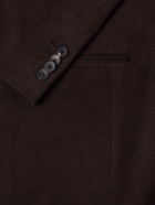Mr P. - Cotton-Blend Twill Suit Jacket - Brown