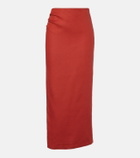SIR Linen maxi skirt