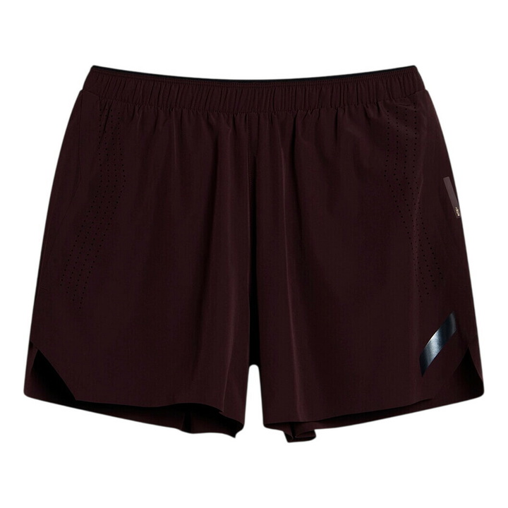 Photo: SOAR Men's Run Shorts in Burgundy