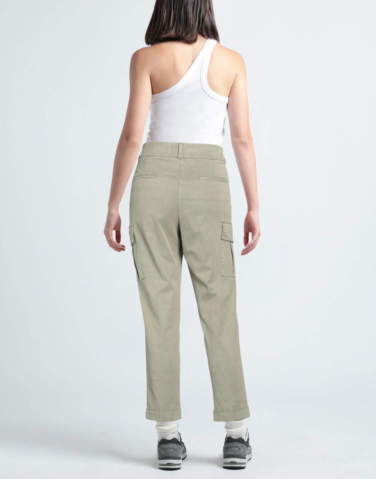 Peserico Womens Pants in Sage green
