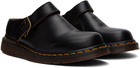 Dr. Martens Black Isham Slingback Mules