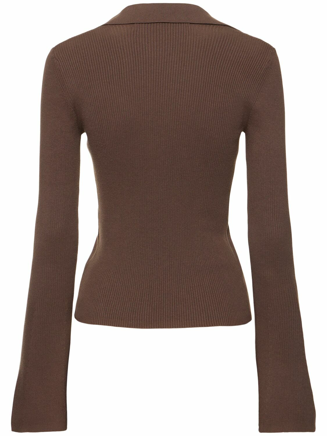DESIGNERS REMIX Taliana Ribbed Cotton Blend Shirt