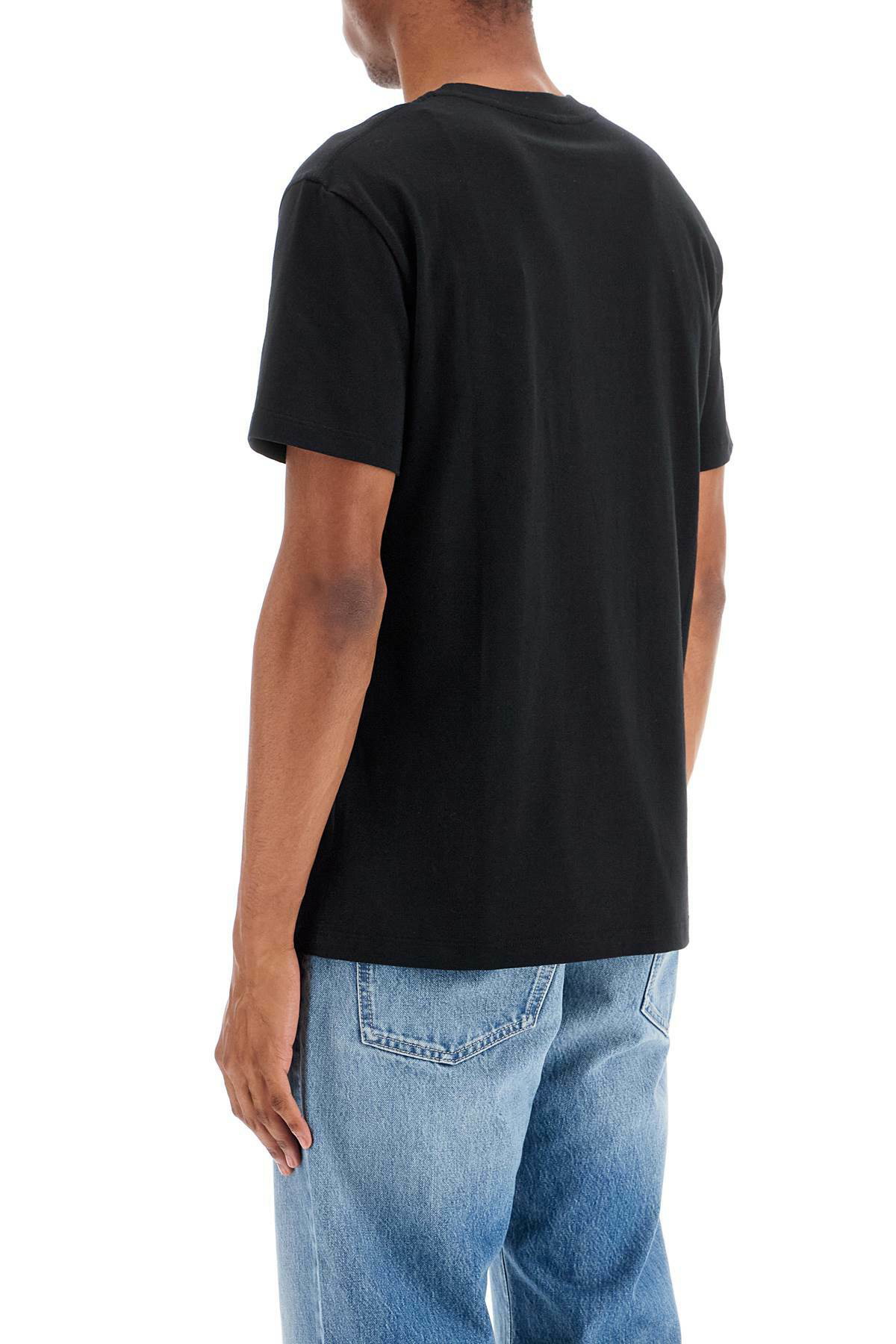 VALENTINO GARAVANI vlogo patch t-shirt with Black Valentino