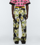 Dries Van Noten - Printed cotton jersey sweatpants