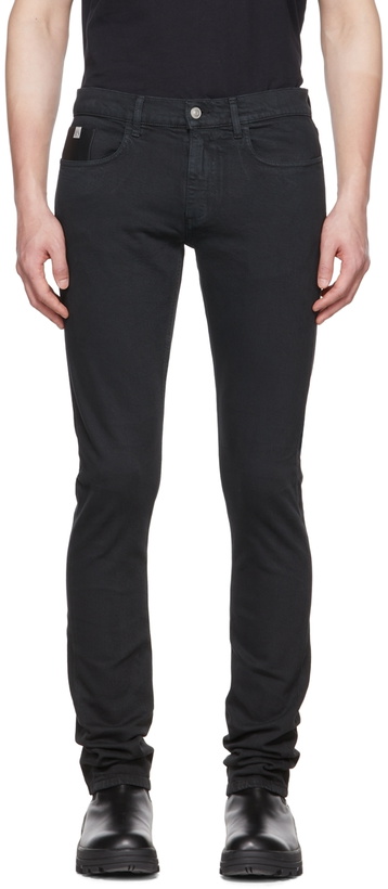 Photo: 1017 ALYX 9SM Black Skinny-Fit Jeans