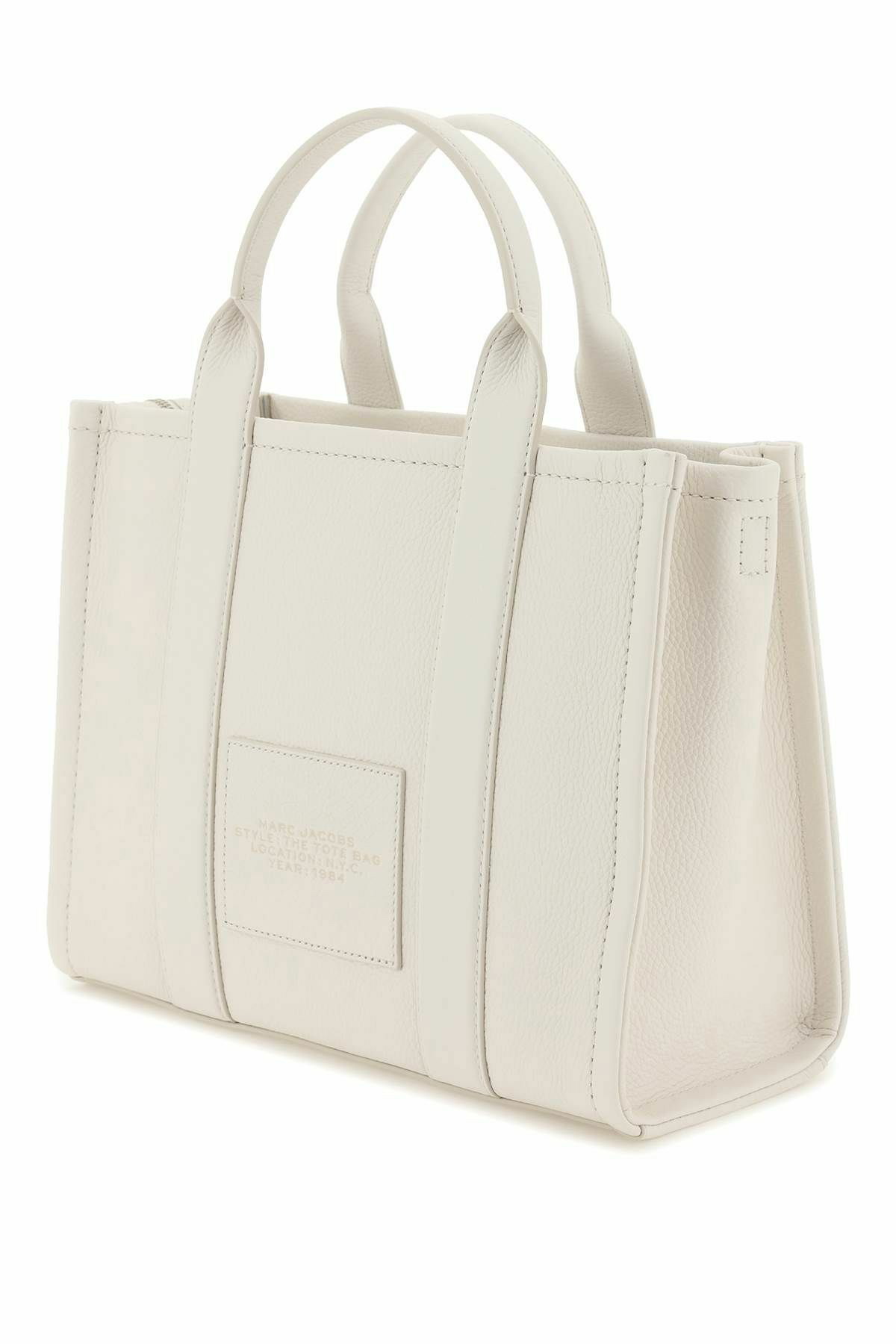 MARC JACOBS the leather medium tote bag White Marc Jacobs