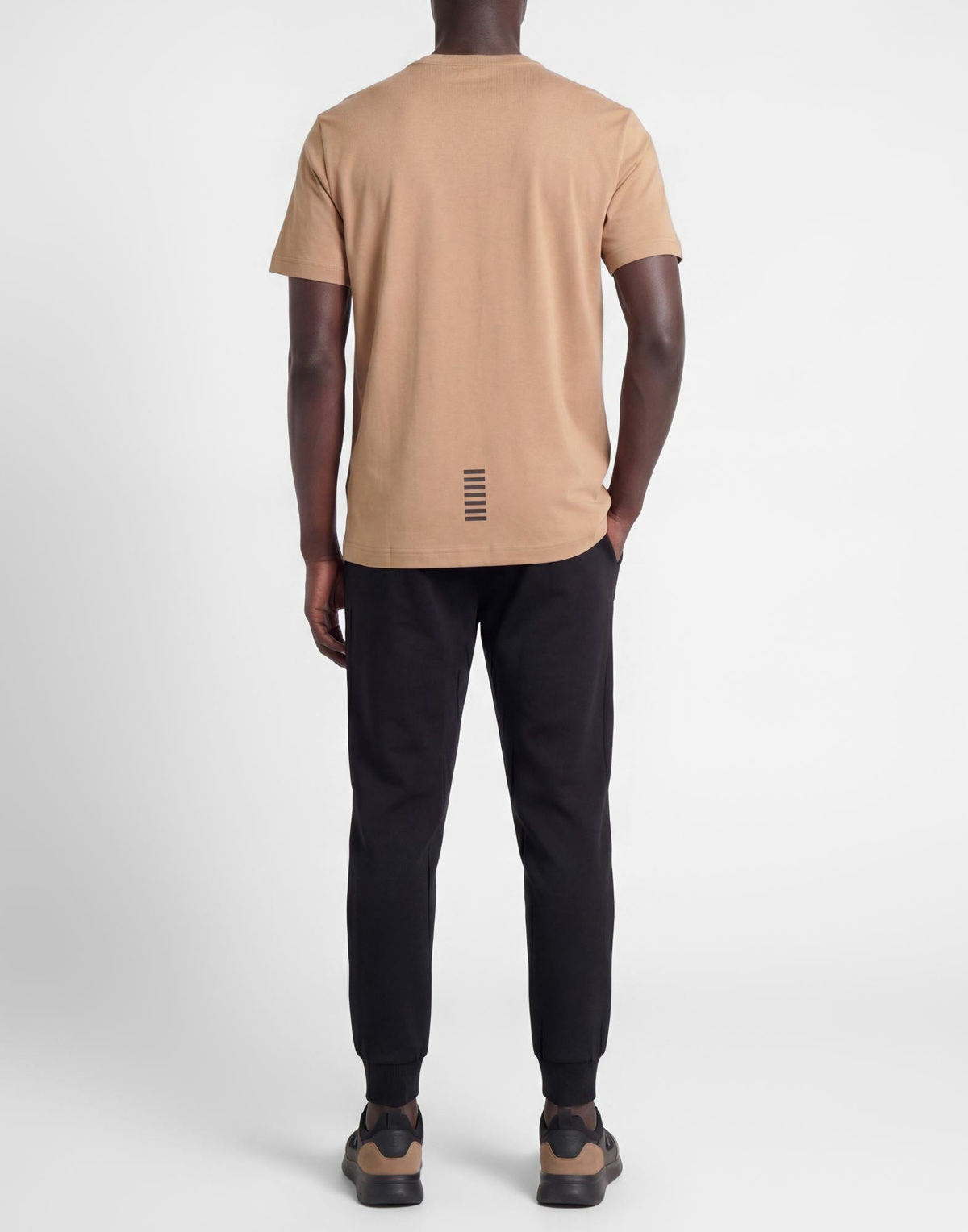 Ea7 Mens T-shirt Light brown
