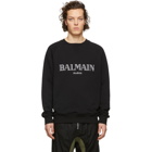 Balmain Black Logo Sweatshirt