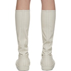 Rick Owens Off-White Sock Boots