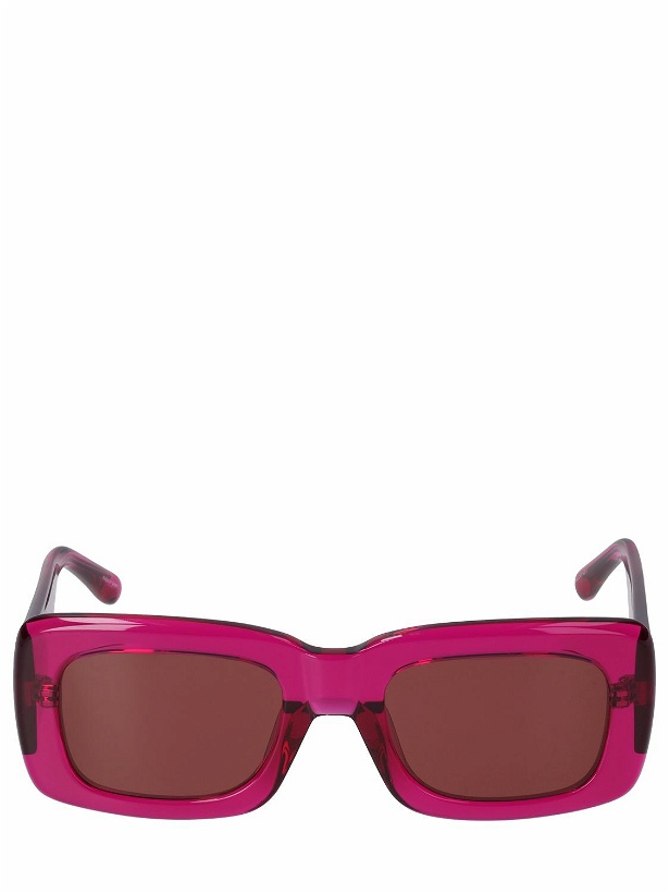 Photo: THE ATTICO - Marfa Squared Acetate Sunglasses
