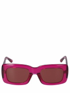 THE ATTICO - Marfa Squared Acetate Sunglasses