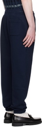 Lacoste Navy Fleece Sweatpants