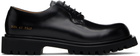 Common Projects Black Chunky Derbys