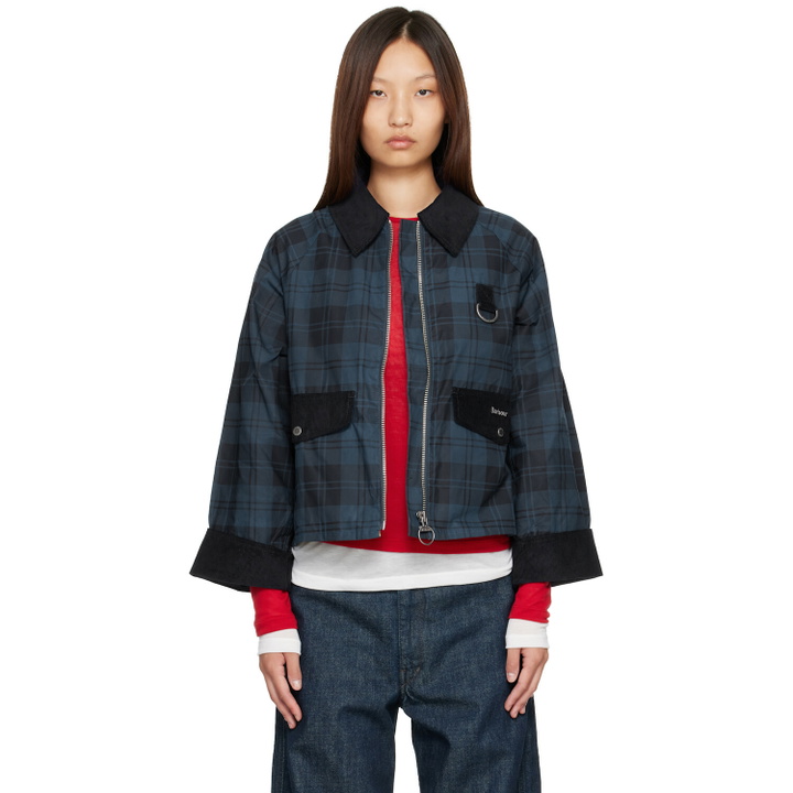 Photo: Barbour Navy Baiton Casual Jacket