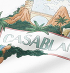 Casablanca - Casa Views Printed Cotton-Jersey T-Shirt - White