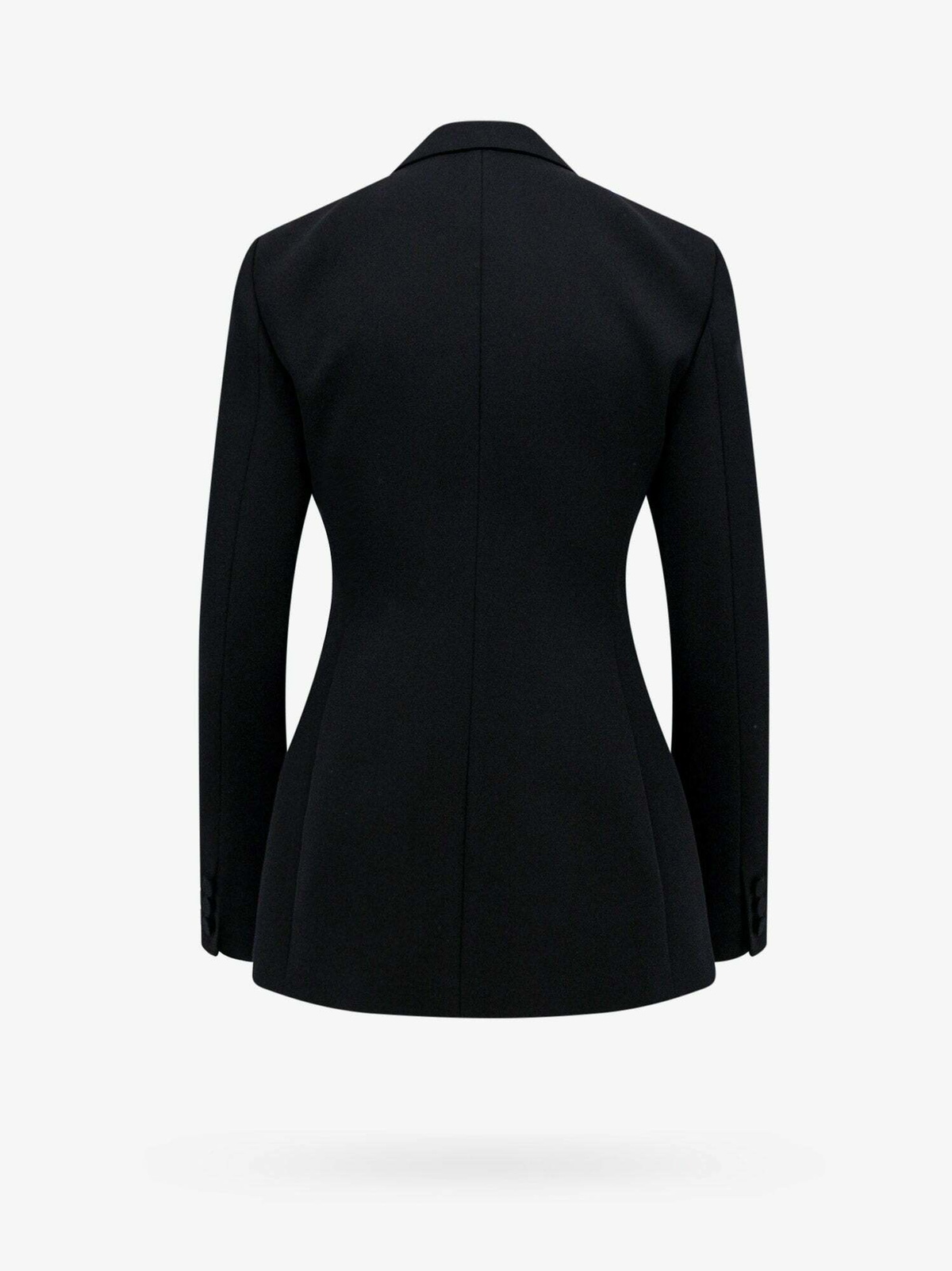 ジャケット VALENTINO FW24 Black wool blazer (5B3CE3R088J 0NO) VALENTINO Black Wool Three Button Single Breasted Blazer