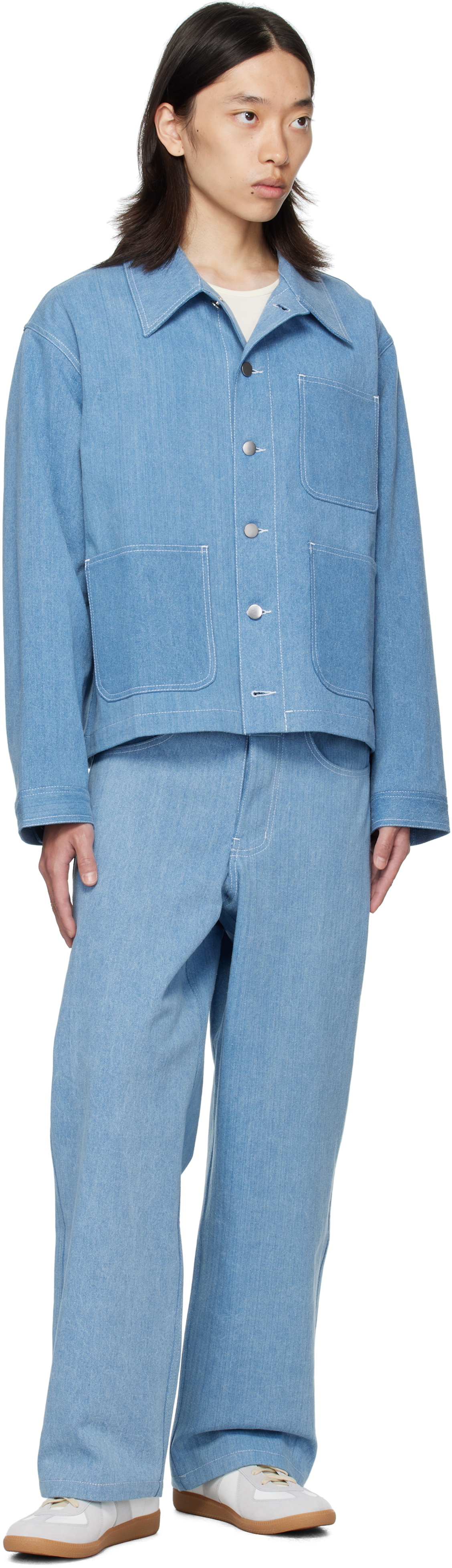 colbo Blue Big Pocket Jeans