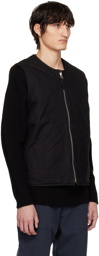 YMC Black Wyatt Reversible Vest
