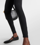 Fforme Silk-blend leggings