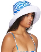 FENSI SSENSE Exclusive Reversible Miss Japan Bucket Hat