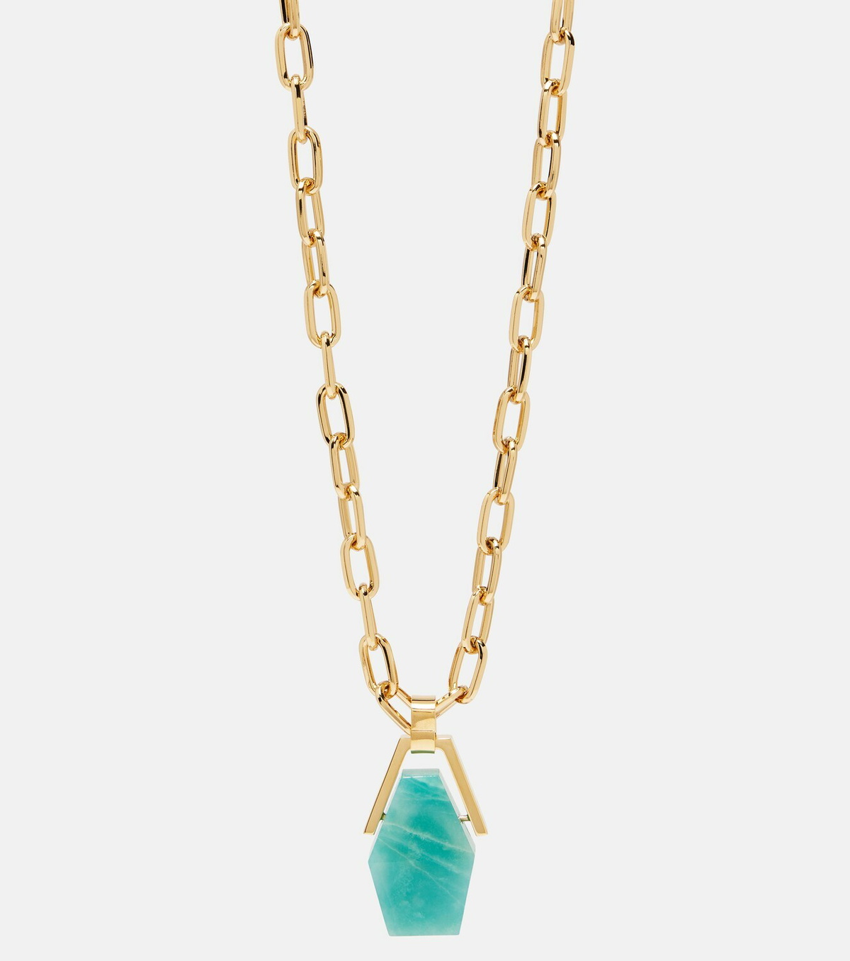 La DoubleJ Portal gold-plated chain necklace