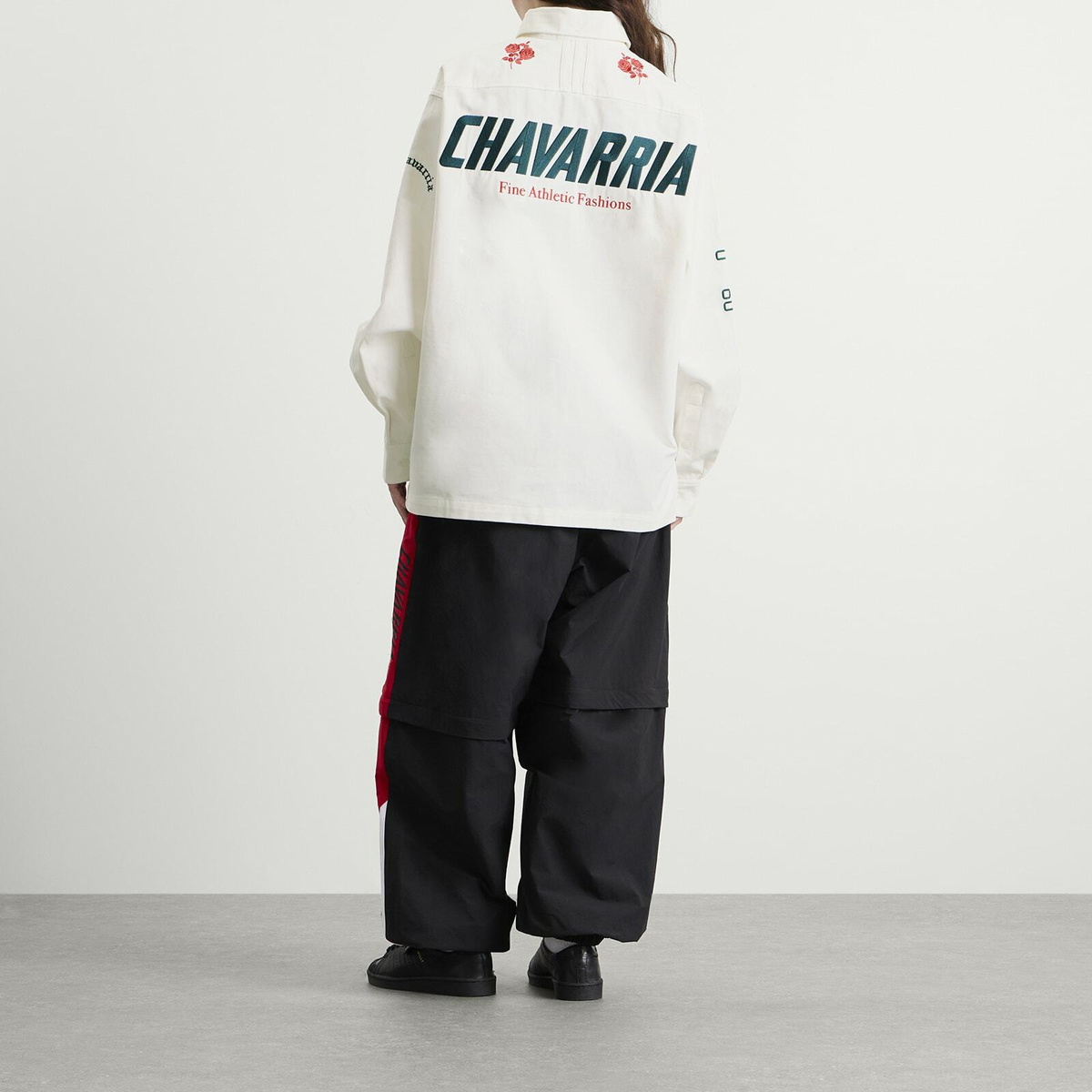 Adidas x Willy Chavarria Button Up Shirt in Off White