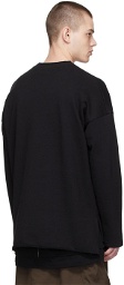 The Viridi-anne Black Cotton Sweatshirt