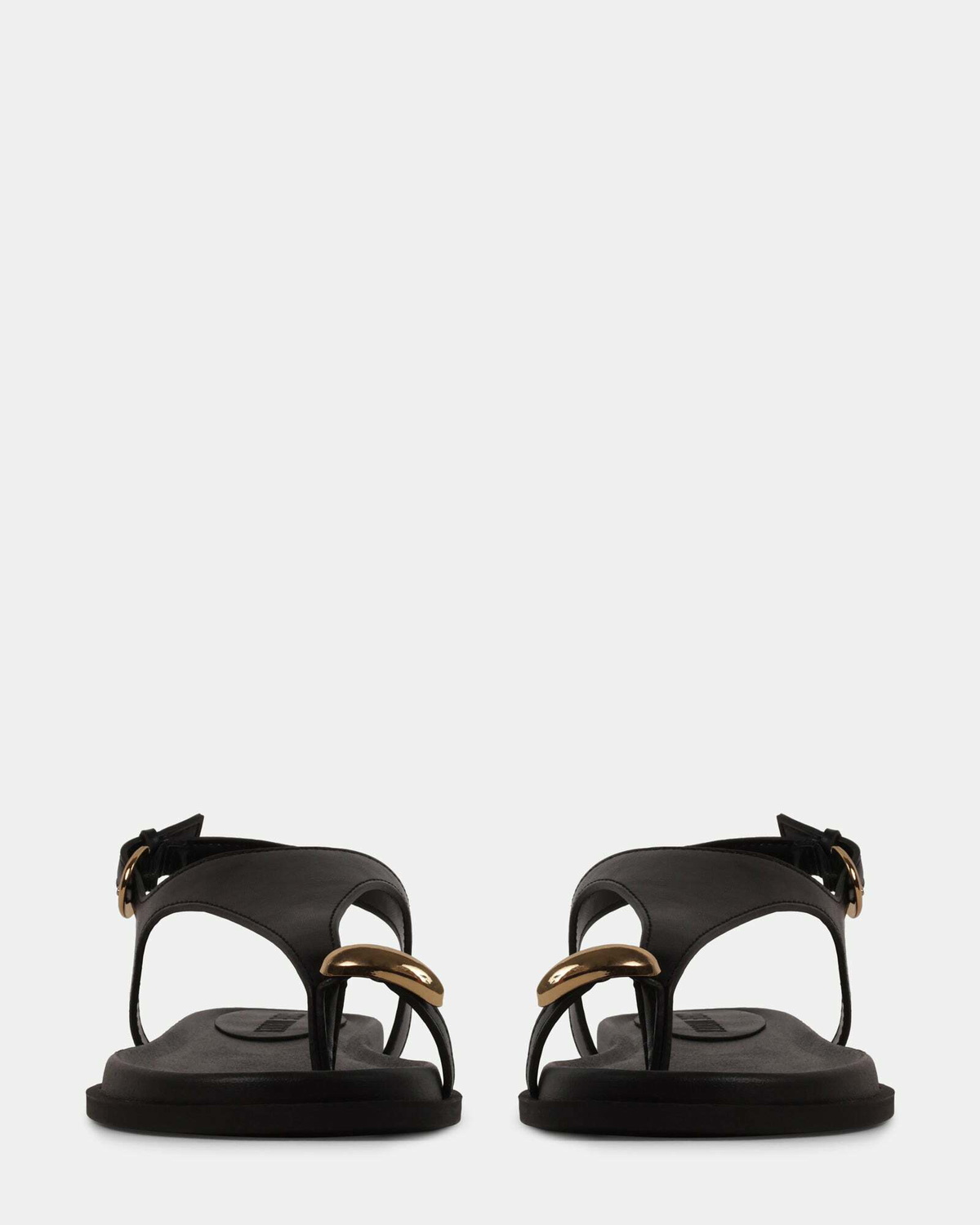 Steve Madden Naughty Sandals in Black