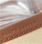 Ralph Lauren Home - Garrett Canvas, Leather and Glass Nut Bowl - Silver