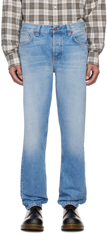 Photo: Nudie Jeans Blue Steady Eddie II Jeans