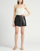 Jucca Womens Mini skirt in Beige