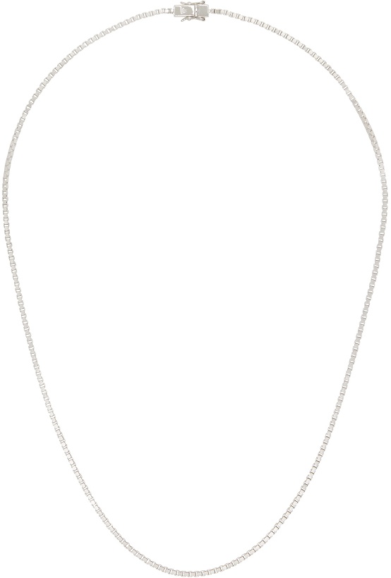 Photo: Tom Wood Silver Square Chain Necklace