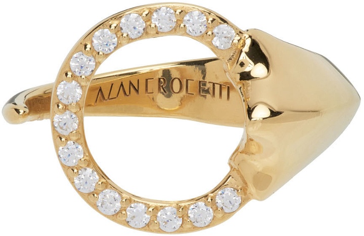 Photo: Alan Crocetti Gold Encrusted Vessel Ring