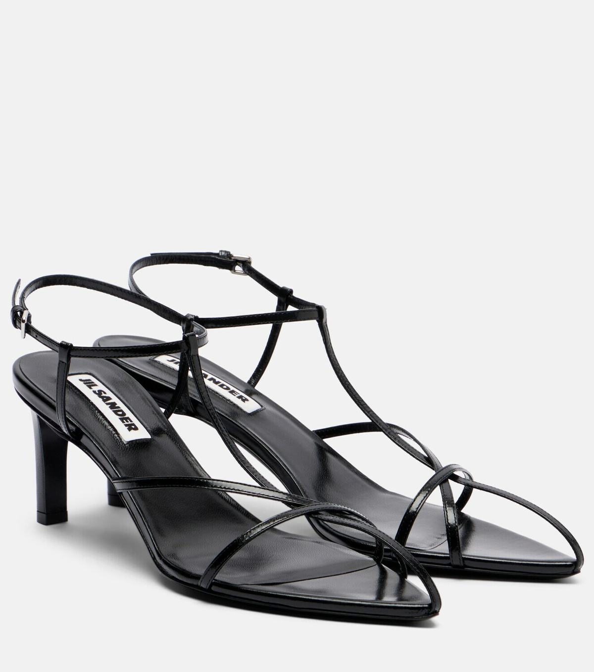 Jil Sander Cage leather sandals