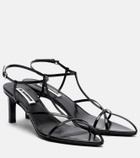 Jil Sander Cage leather sandals