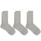 WTAPS Men's Skivvies Sock in Grey