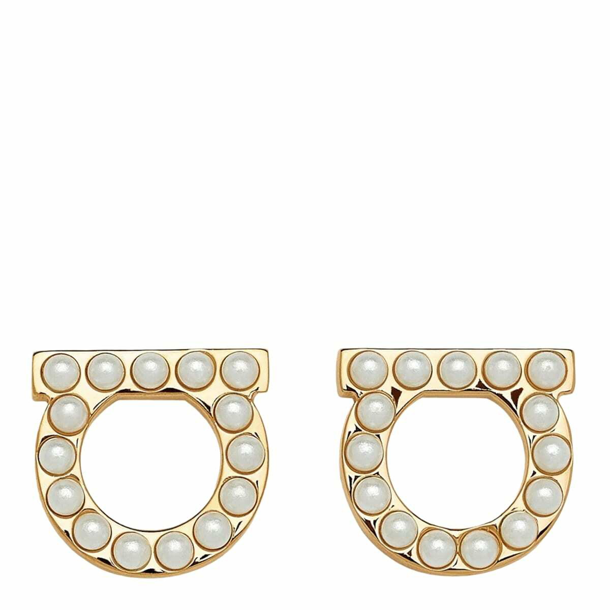 Ferragamo - Gancini crystal-embellished earrings Salvatore