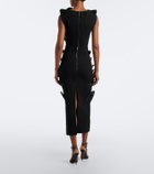 Maticevski Arching sequined embellished pencil skirt
