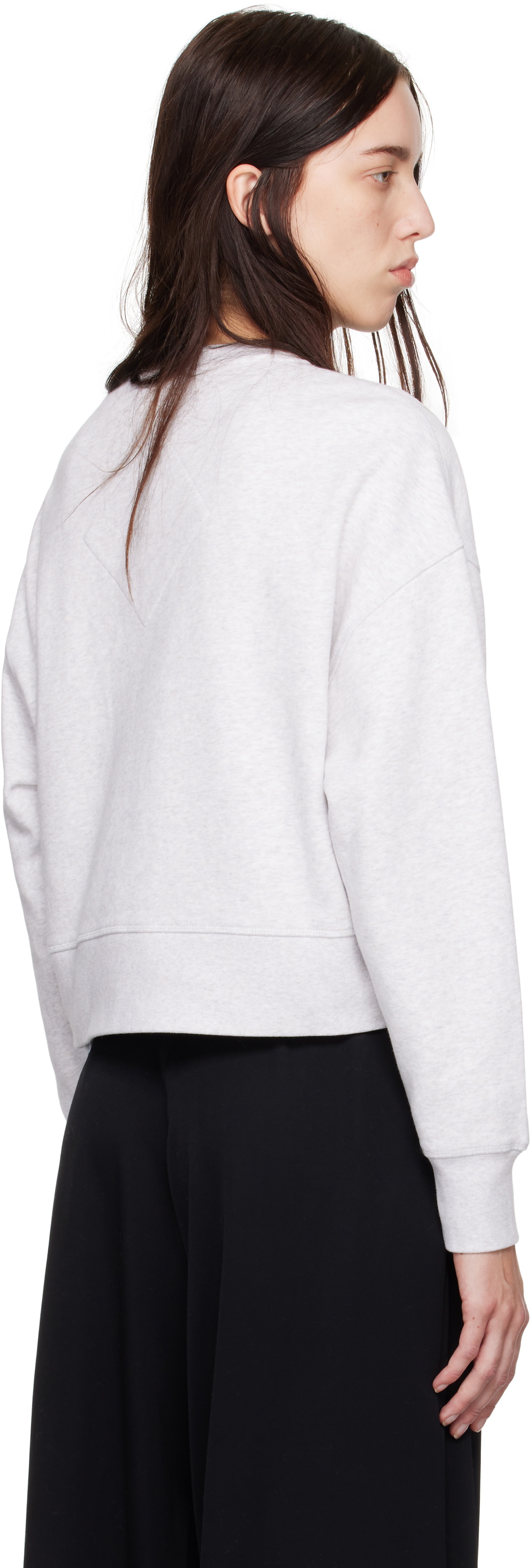 Canada Goose Off-white Muskoka Relaxed Crewneck Sweater